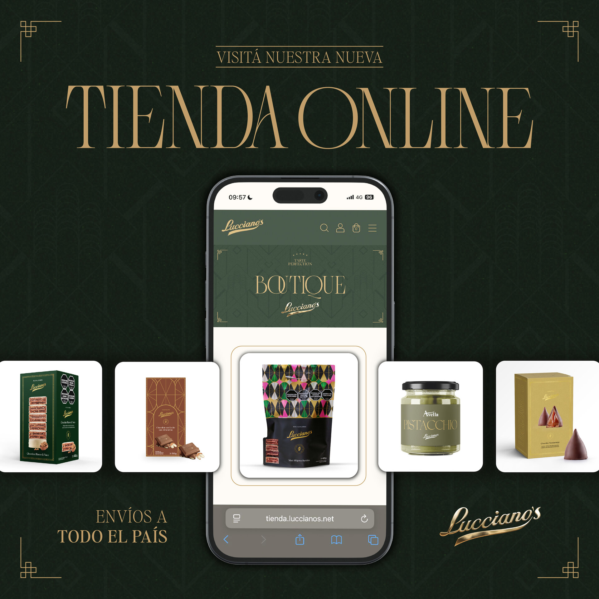 New Lucciano’s Online Store